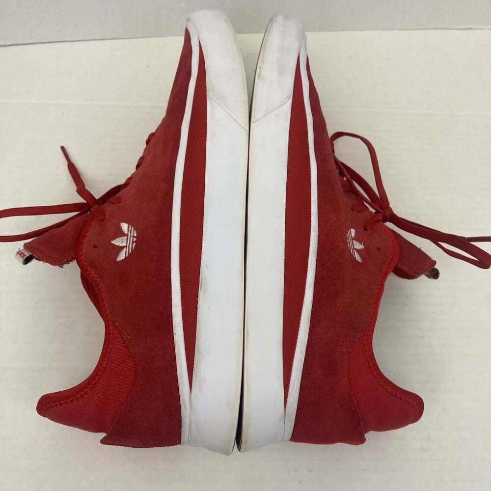 Adidas Sabalo Shoes Mens Size 13 Red Suede Skate Sneakers Low Top Classic Style - Picture 14 of 16